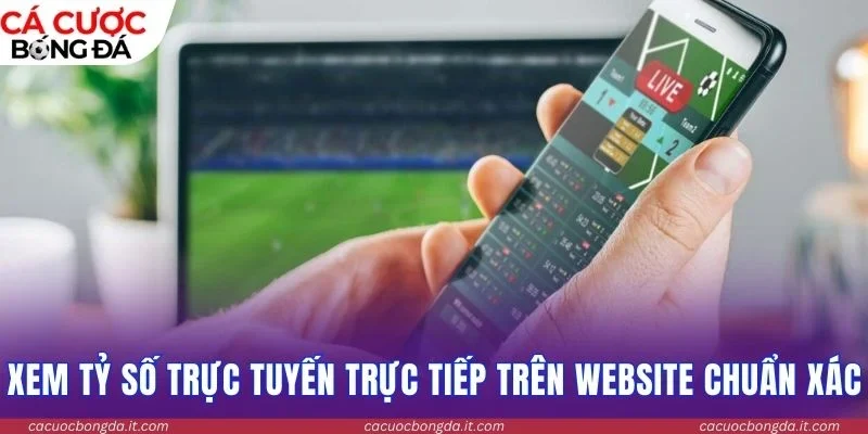 Xem tỷ số trực tuyến trực tiếp trên website chuẩn xác