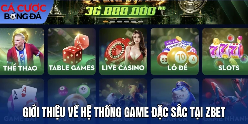 Giới thiệu về hệ thống game đặc sắc tại Zbet